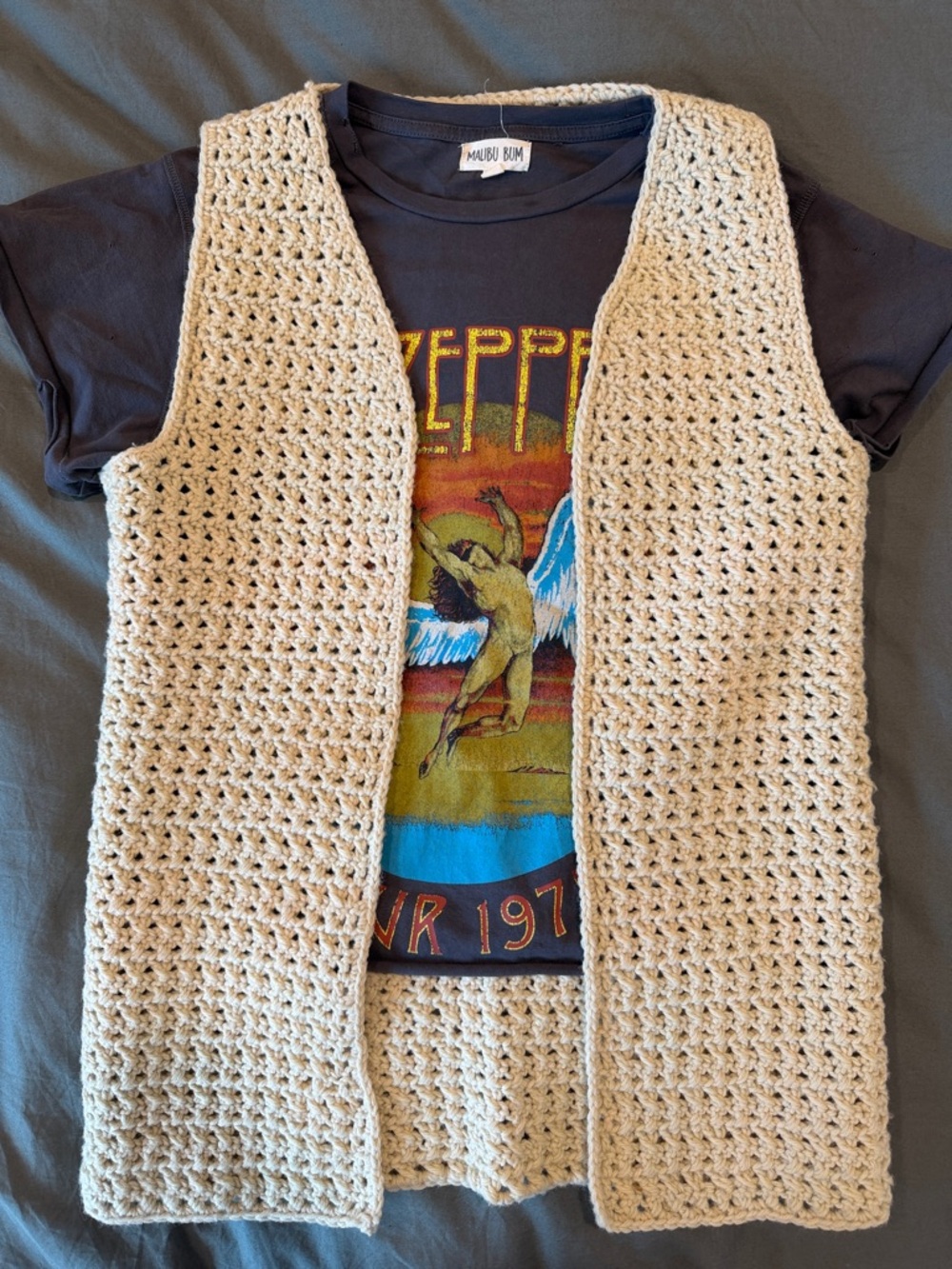 Vintage Crochet Vest